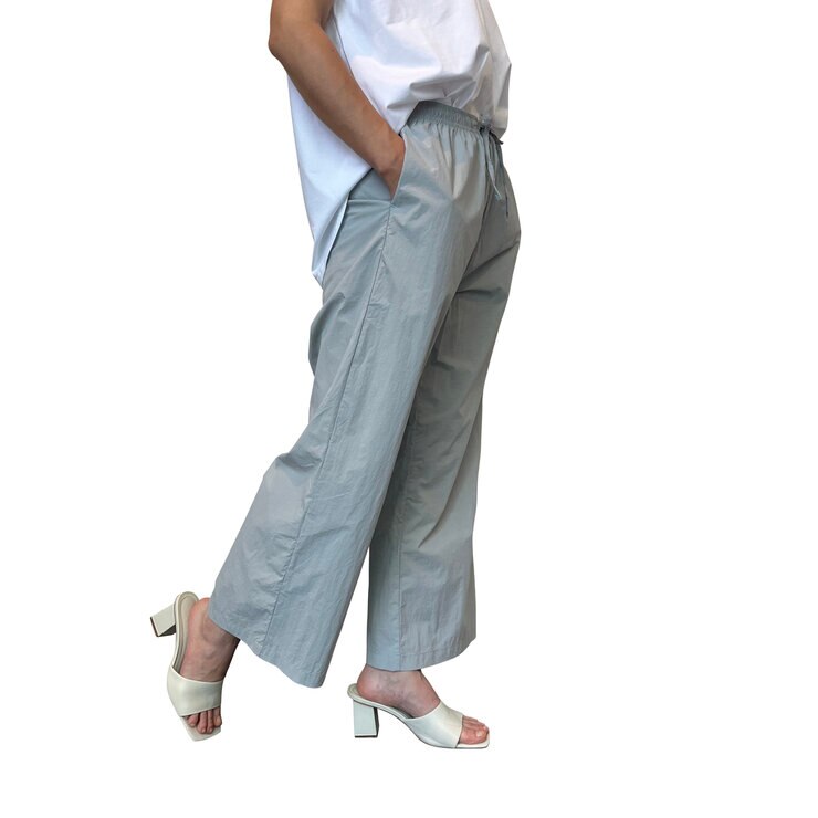 トゥシェ レディース ワイドパンツ ライトグレー M