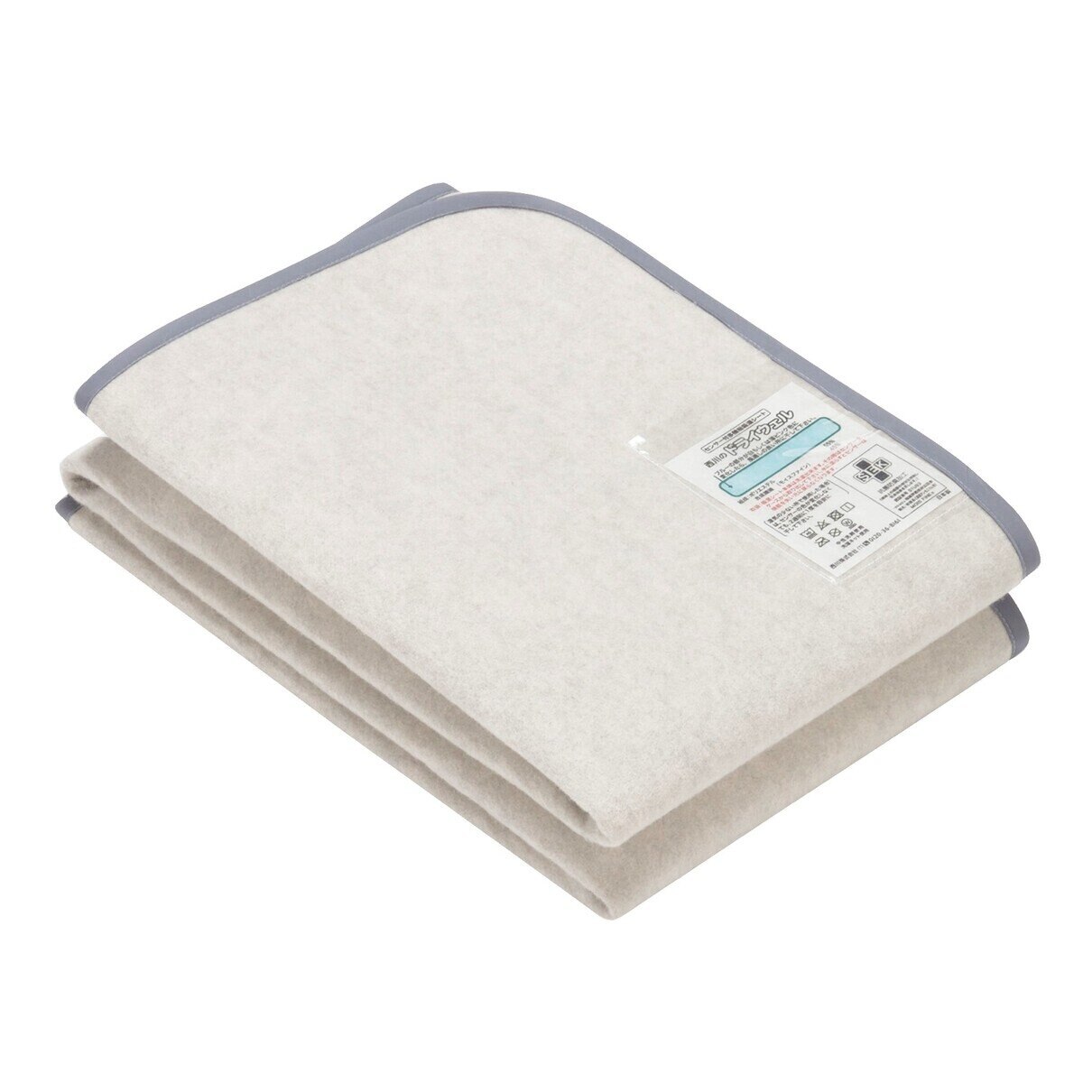 西川 折りたためるドライウェル シングル グレー