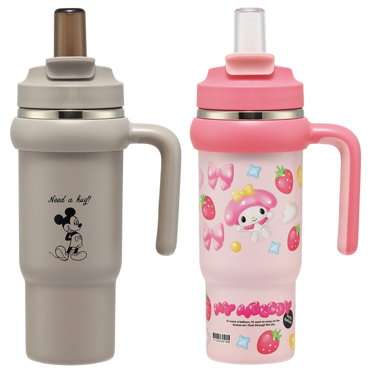 Skater ハンドル付きストロー&直飲み 2way タンブラー 830ml Skater ハンドル付きストロー&直飲み 2way タンブラー 830ml
