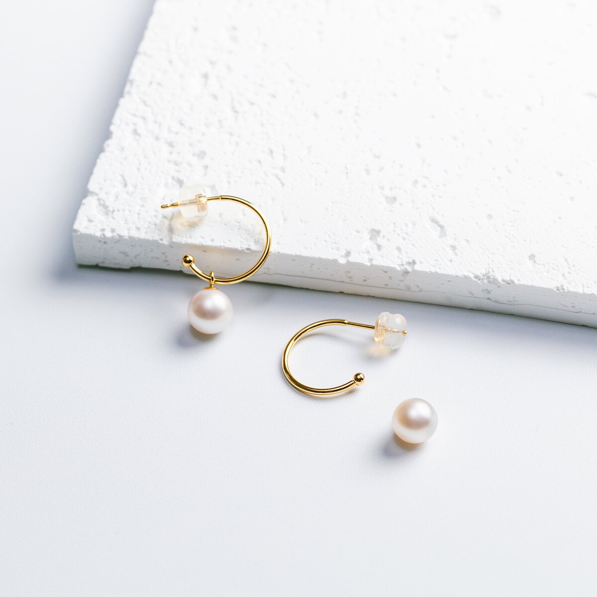 あこやパール 18K イエローゴールド 6.5ｍｍ ピアス