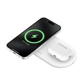 Belkin BoostCharge Pro Qi2 2-in-1 Magnetic Wireless Charging Pad 15W