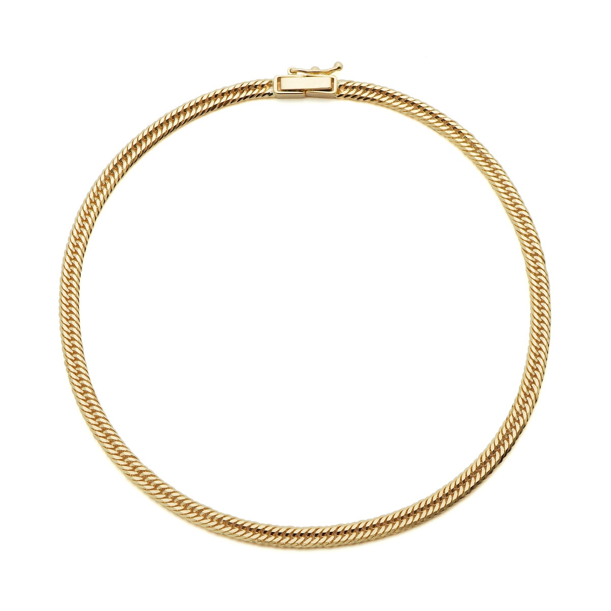 K18イエローゴールド 12面トリプル 喜平 アンクレット 23cm 6g K18イエローゴールド 12面トリプル 喜平 アンクレット 23cm 6g