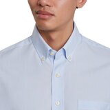 カークランドシグネチャー メンズ ドレスシャツ ブルー 襟17.5インチ 裄丈34/35インチ