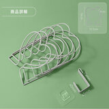 ７Lifeキャップラック ハート形 5個入セット ライトグレー