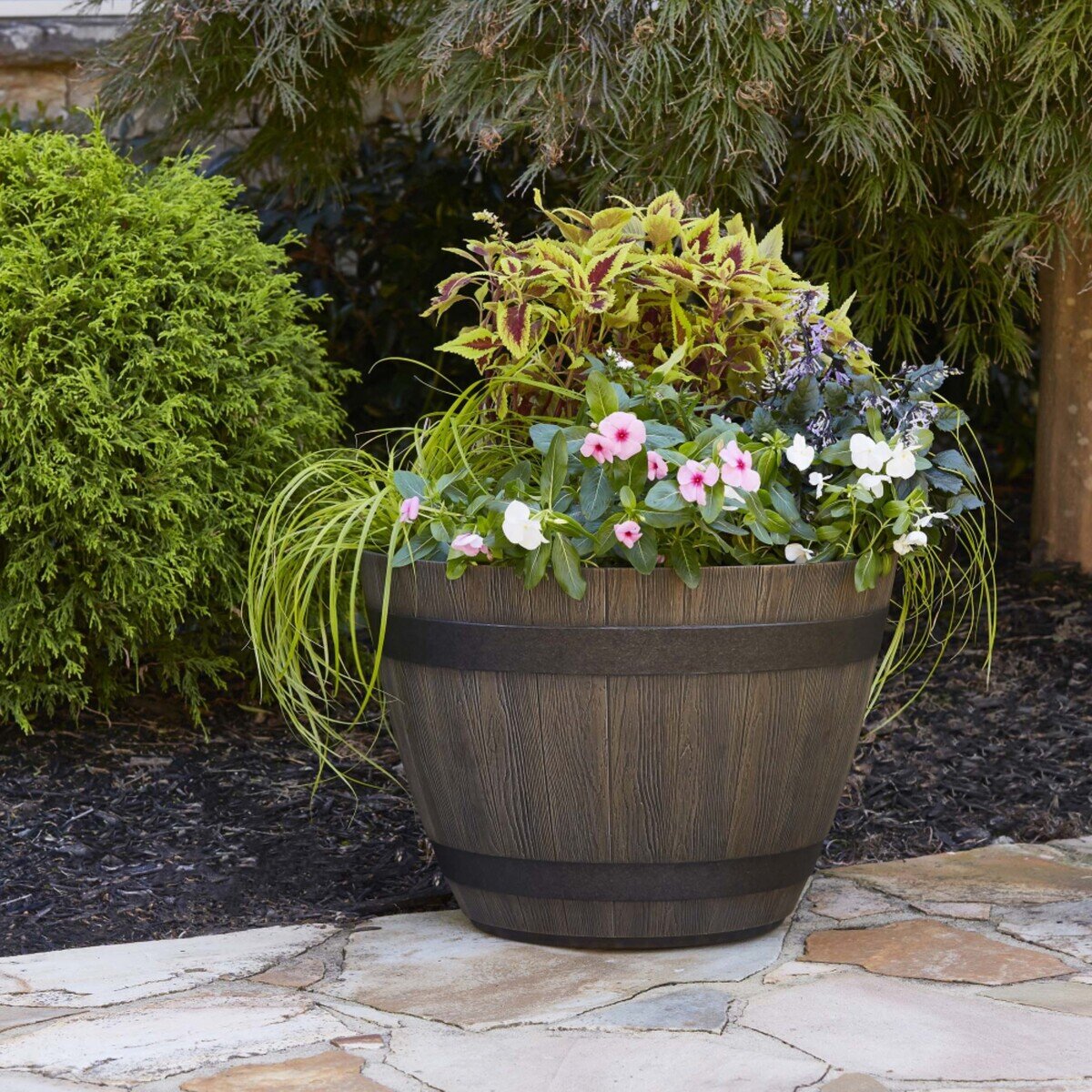 13インチ 樹脂製バレルプランター 5個パック Costco Japan