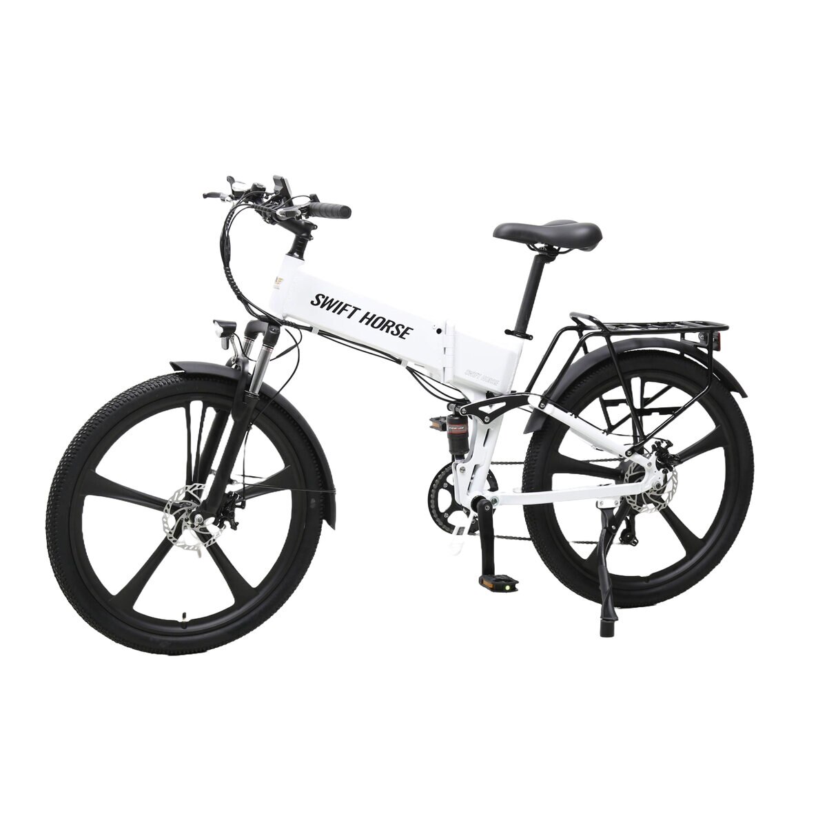 SWIFT HORSE 2 折り畳み 電動アシスト マウンテンバイク Ver.2 白