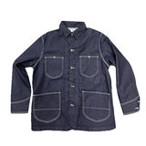 ヘインズ ストレッチデニムカバーオール / ネイビー / L