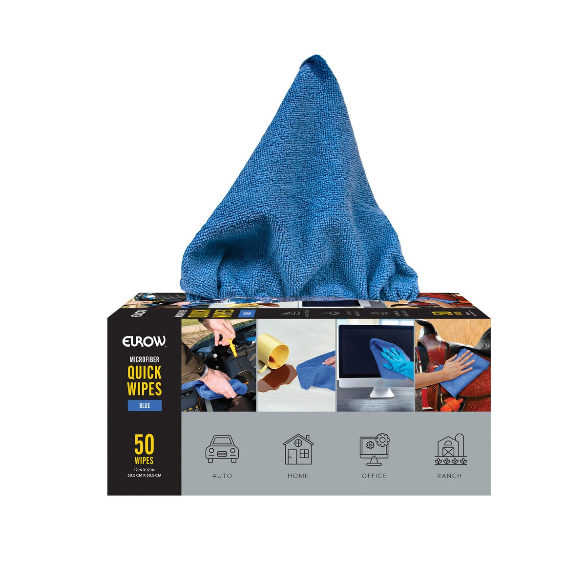 EUROW マイクロワイプ 50枚入り ブルー EUROW マイクロワイプ 50枚入り ブルー