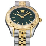 ヴェルサーチェ グレカ レディ グリーン クォーツ VE9CA0324