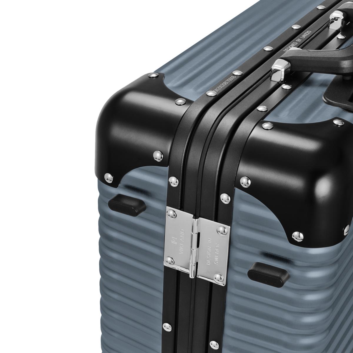 ランツォ スーツケース ノーマン  27インチ グレー X ブラック