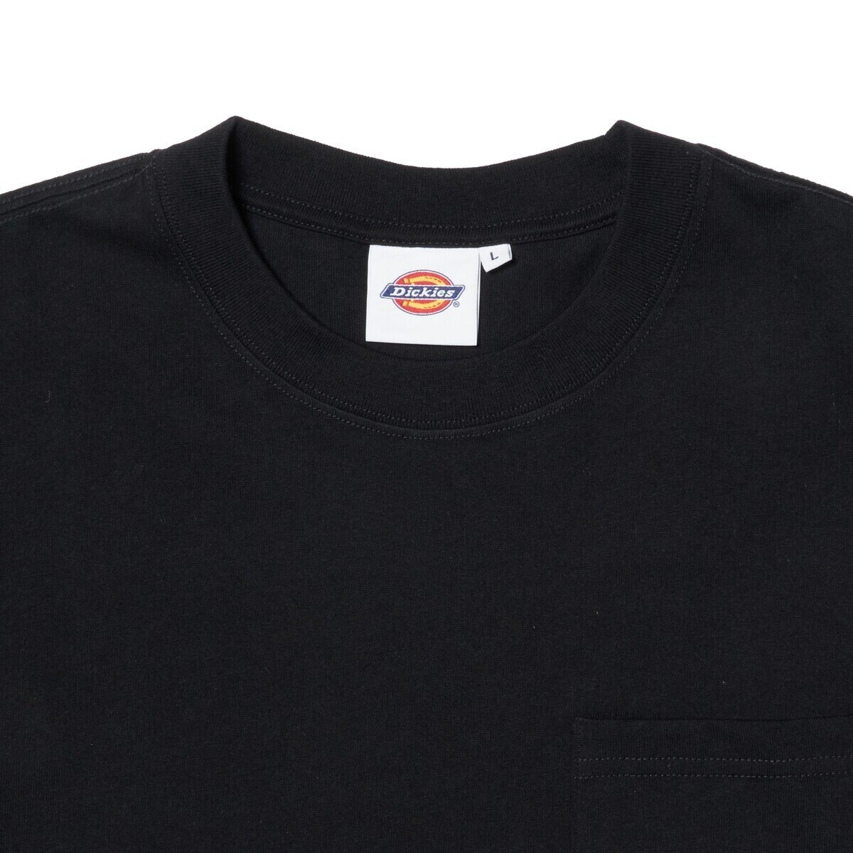ディッキーズ メンズ 半袖 Tシャツ ブラック L