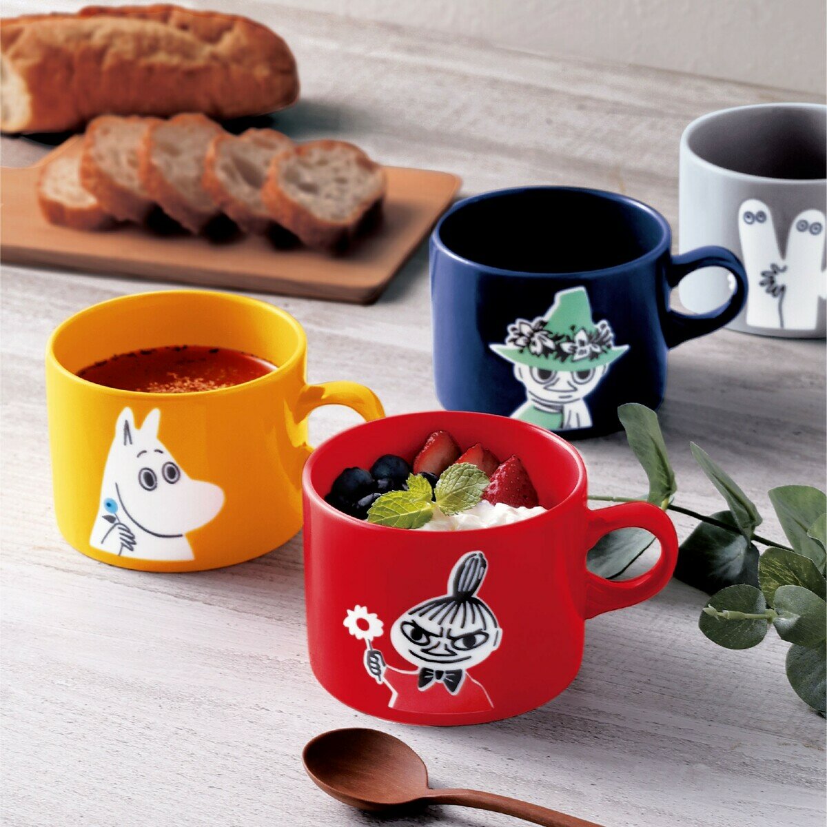 ムーミン スープマグ 4個