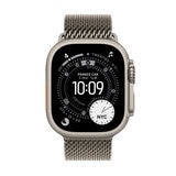 Apple Watch Ultra 3 Cellular 49mmナチュラルチタニウムケースとナチュラルチタニウムミラネーゼループ