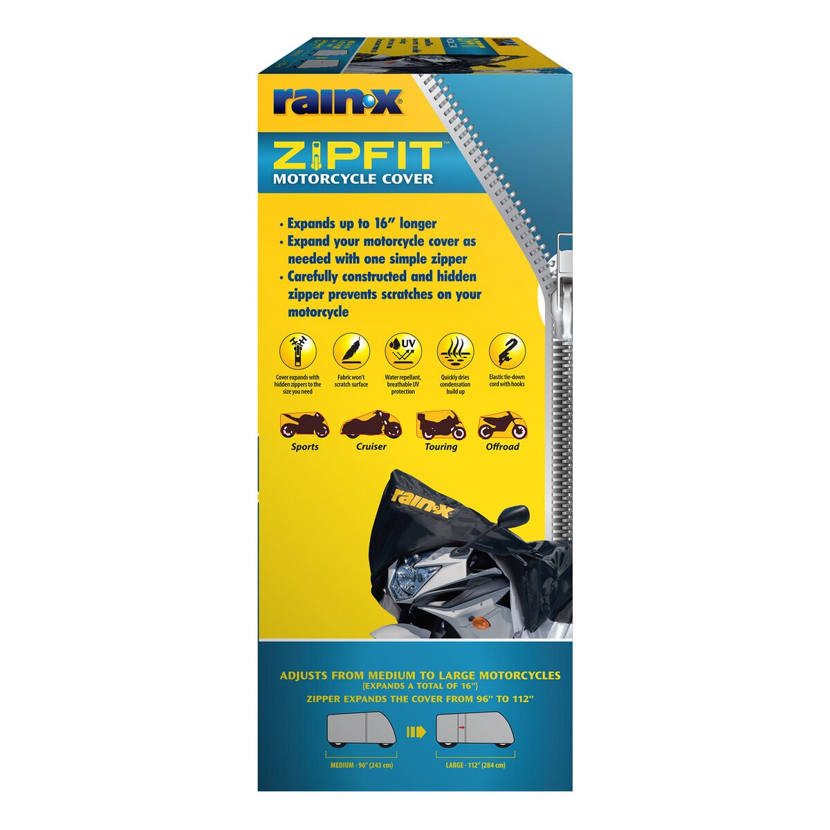 レイン X (レイン エックス) Zipfit バイクカバー