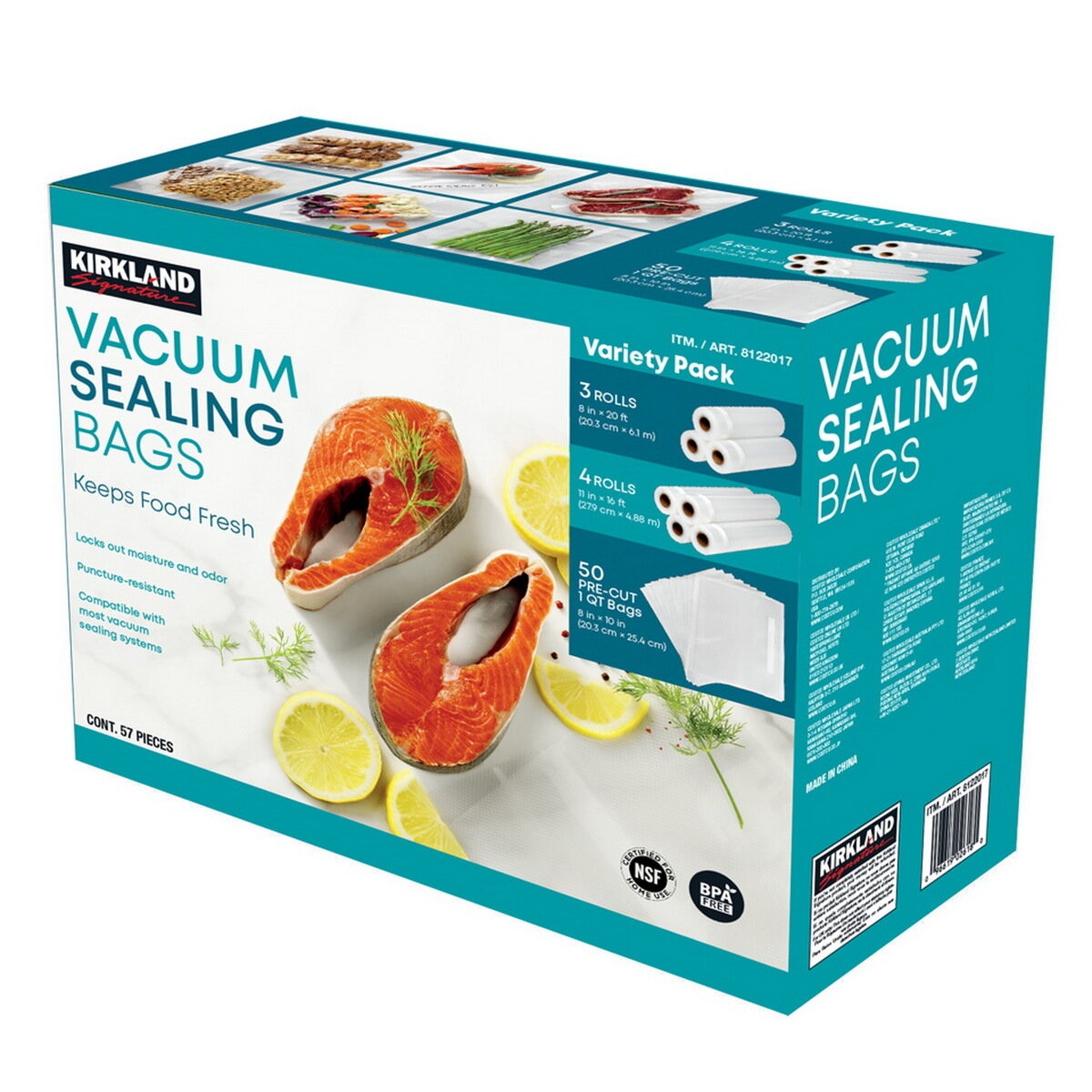 コストコ　FoodSaver  と　VACUUM SEALING BAGS