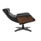 Gilman Creek Furniture KARMA レザーリクライニングチェア オットマンセット