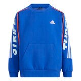 アディダス キッズ クールネックスウェット ブルー 150