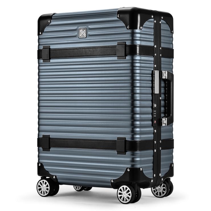 ランツォ スーツケース バイキング 24インチ 47L グレー X ブラック