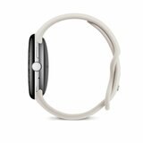 グーグル ピクセルウォッチ 4 45mm ポリッシュシルバー アルミケース / ポーセリン アクティブバンド