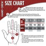 HANDCREW（ハンドクルー）ニトリル背抜きグローブ14双 Mサイズ