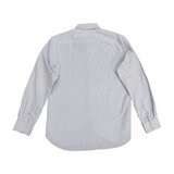 トミーヒルフィガー メンズ 長袖シャツ ブルーストライプ L