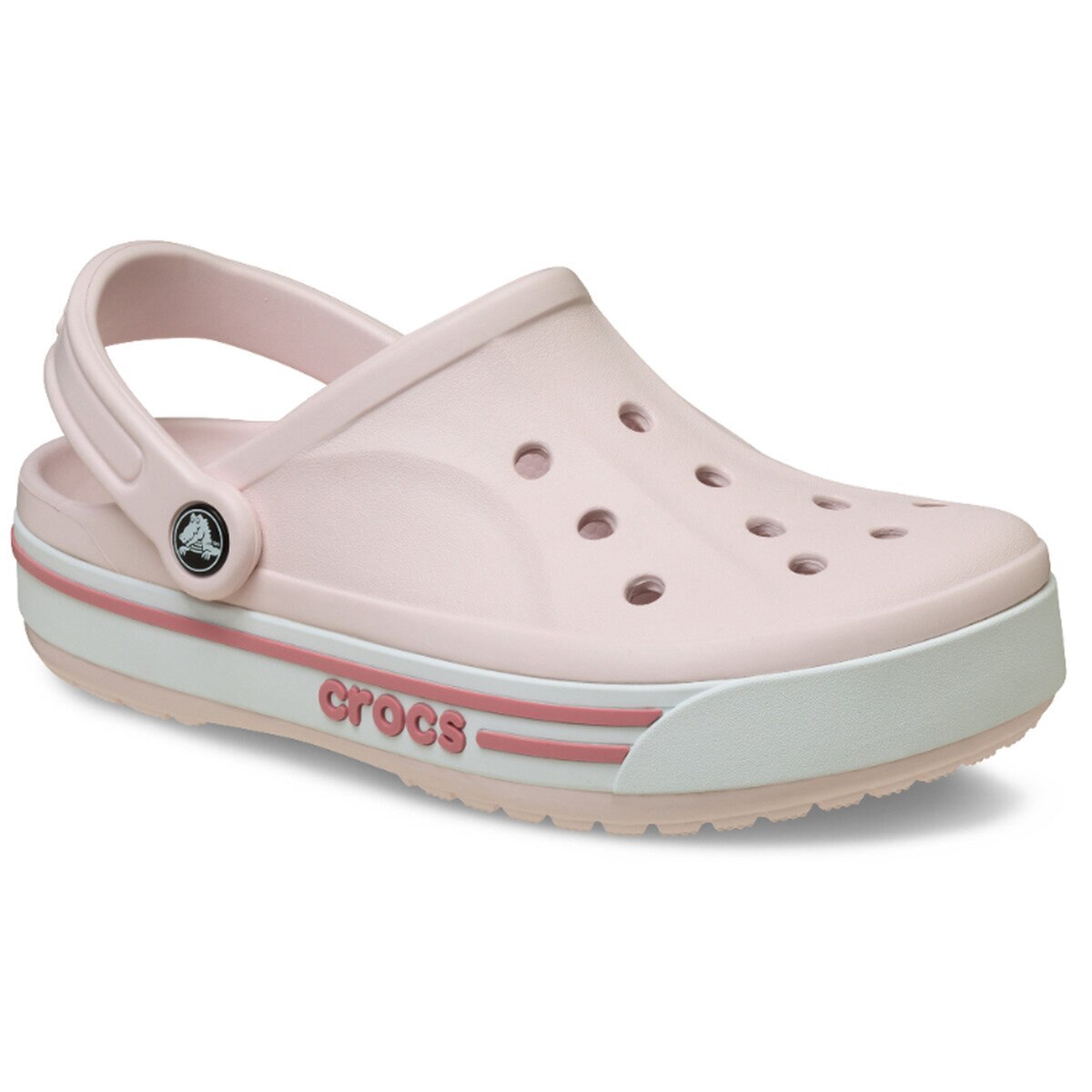 クロックス バヤバンド スポーツ クロッグ ベアリーピンク M5W7/23cm