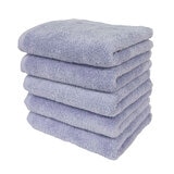 ふんわりボリュームフェイスタオル 5枚セット