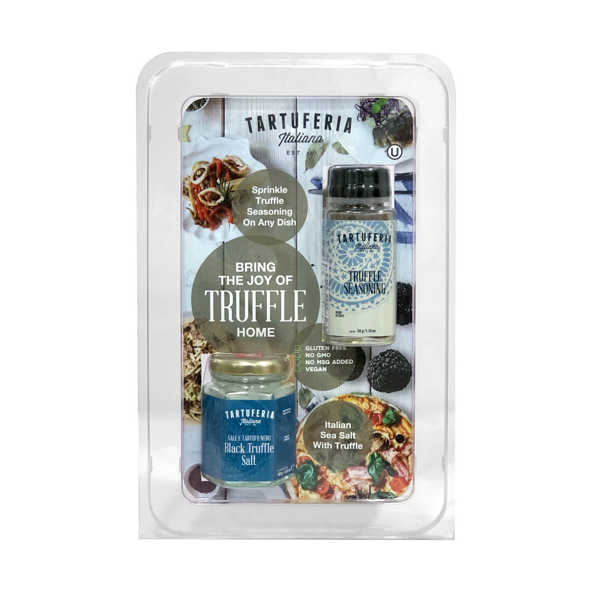 Tartuferia Italiana トリュフ シーズニング50g & トリュフソルト100g