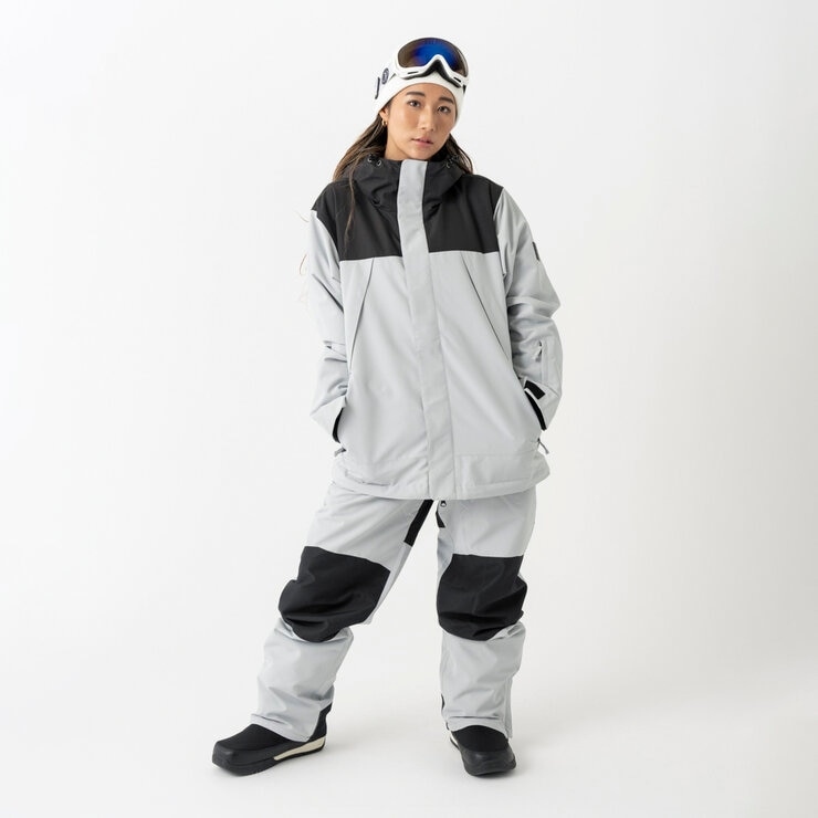 オーシャンパシフィック スノージャケット グレー S