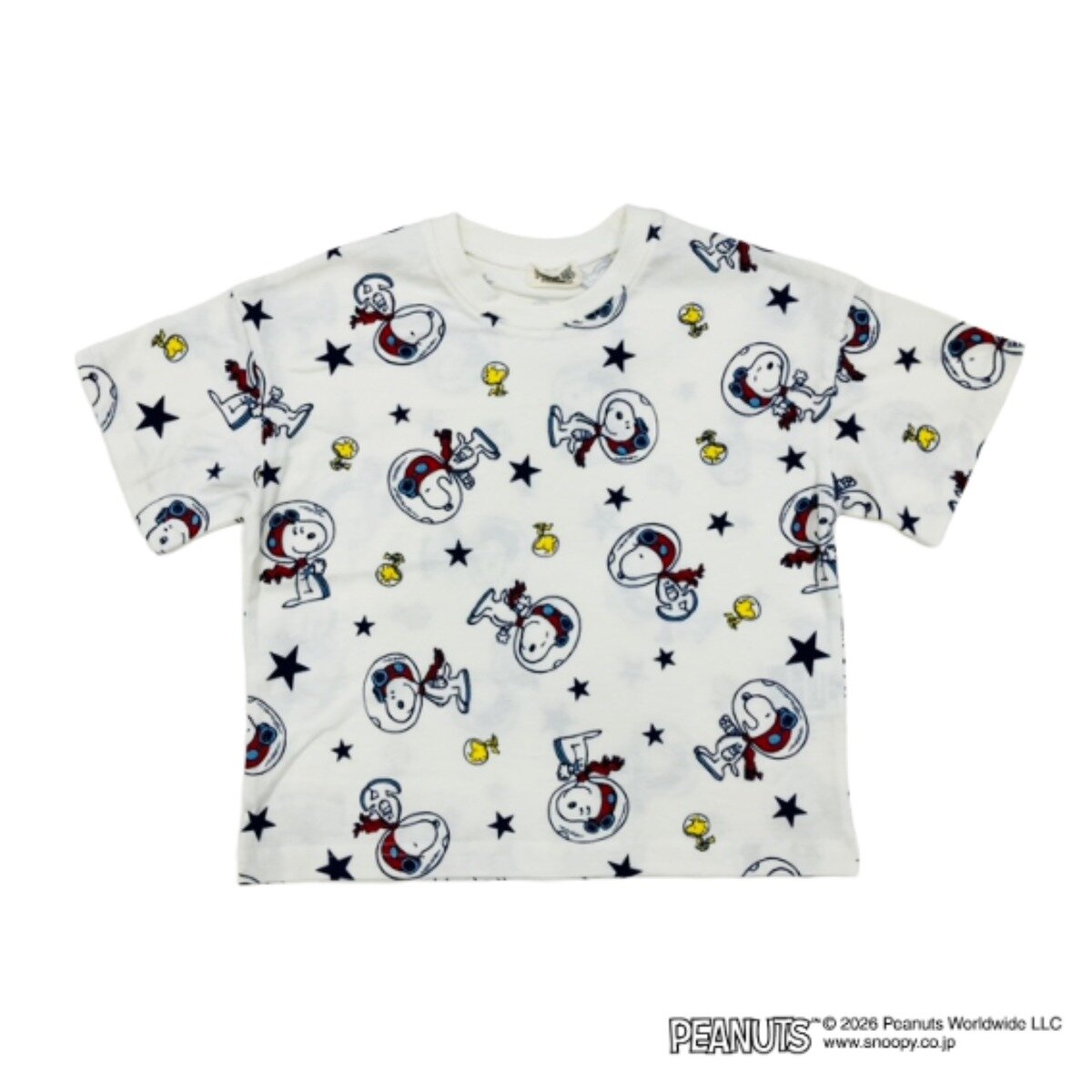 スヌーピー(ピーナッツ) キッズ 半袖 Tシャツ 3枚組 アソートB 120