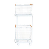 7Life ランドリーバスケット ホワイト