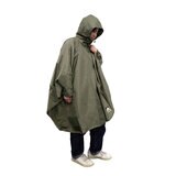 シエラデザインズ レインポンチョ カーキ