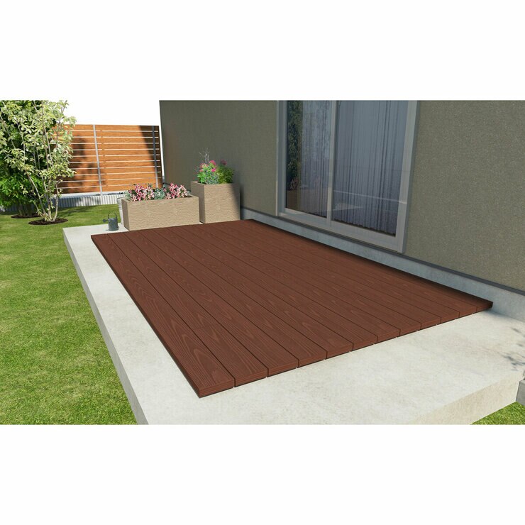 MINO　彩木デッキグラウンドGD　W2000xD900xH54mm ウォールナット WN