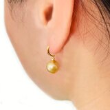 南洋真珠 ゴールド ピアス