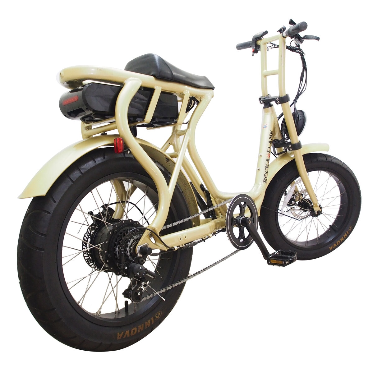 ROCKA FLAME 20インチ 電動アシスト ファットバイク FUMA シャンパンゴールド