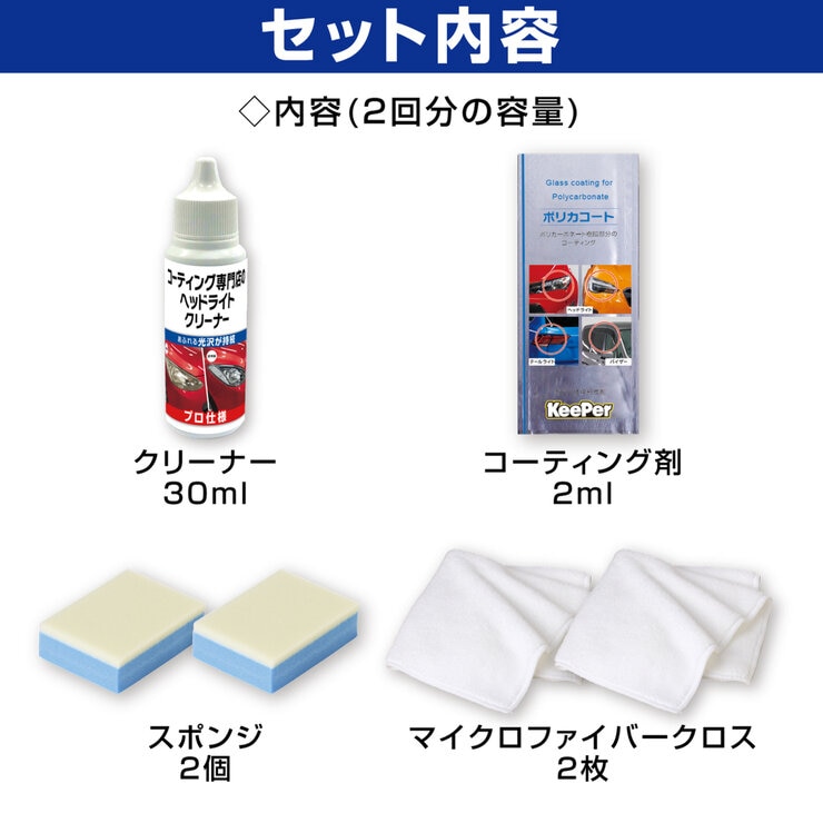 キーパー技研 コーティング専門店のヘッドライトクリーナー&コート キーパー技研 コーティング専門店のヘッドライトクリーナー&コート