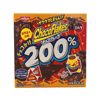 日清 チョコフレーク チョコカケ200% 600g