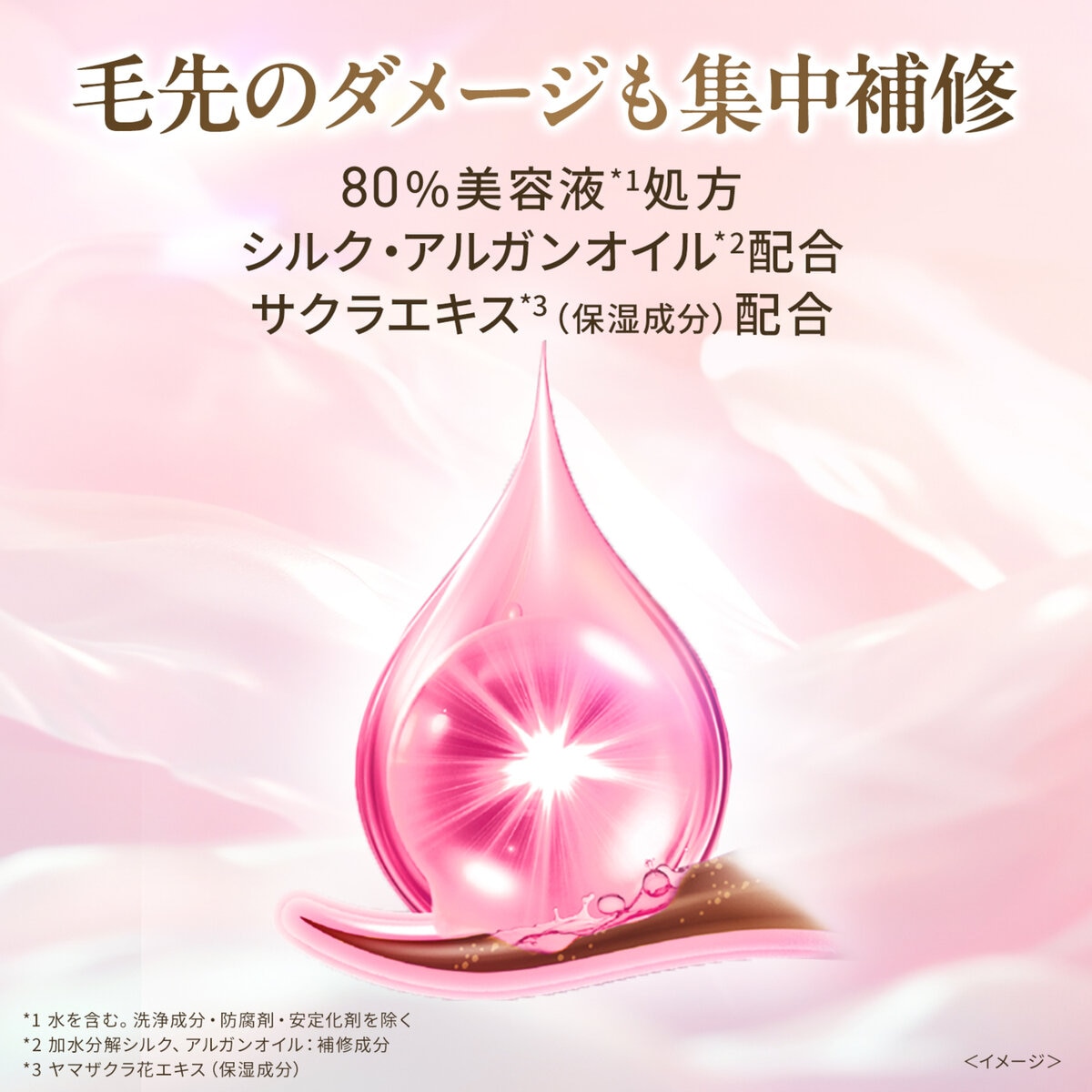 LUX (ラックス）スーパーリッチシャイン サクラ 補修ヘアオイル 70ml 2本セット