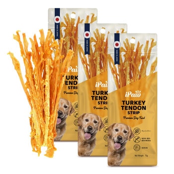 iPaw (アイポー) ターキーアキレス 犬用おやつ ロング 75g x 3袋