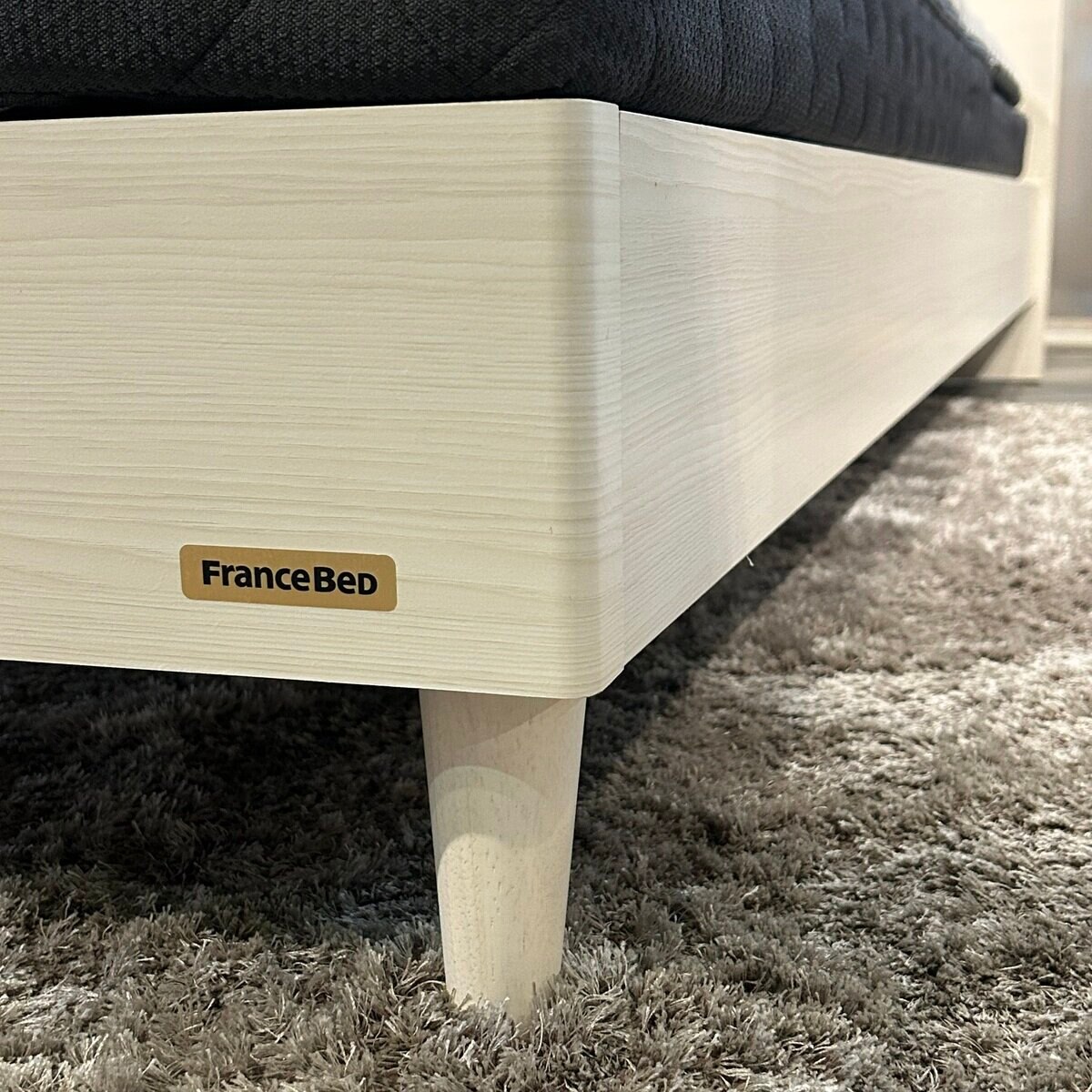 フランスベッド CCⅡベッドフレーム セミシングル ホワイト フランスベッド CCⅡベッドフレーム セミシングル ホワイト