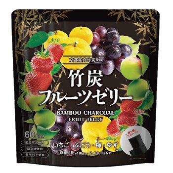 竹炭フルーツゼリー4種 60包