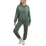 エル レディース ロゴ パーカー グリーン S