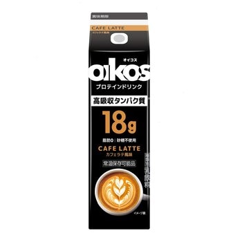 オイコス プロテインドリンク カフェラテ 240ml x 12