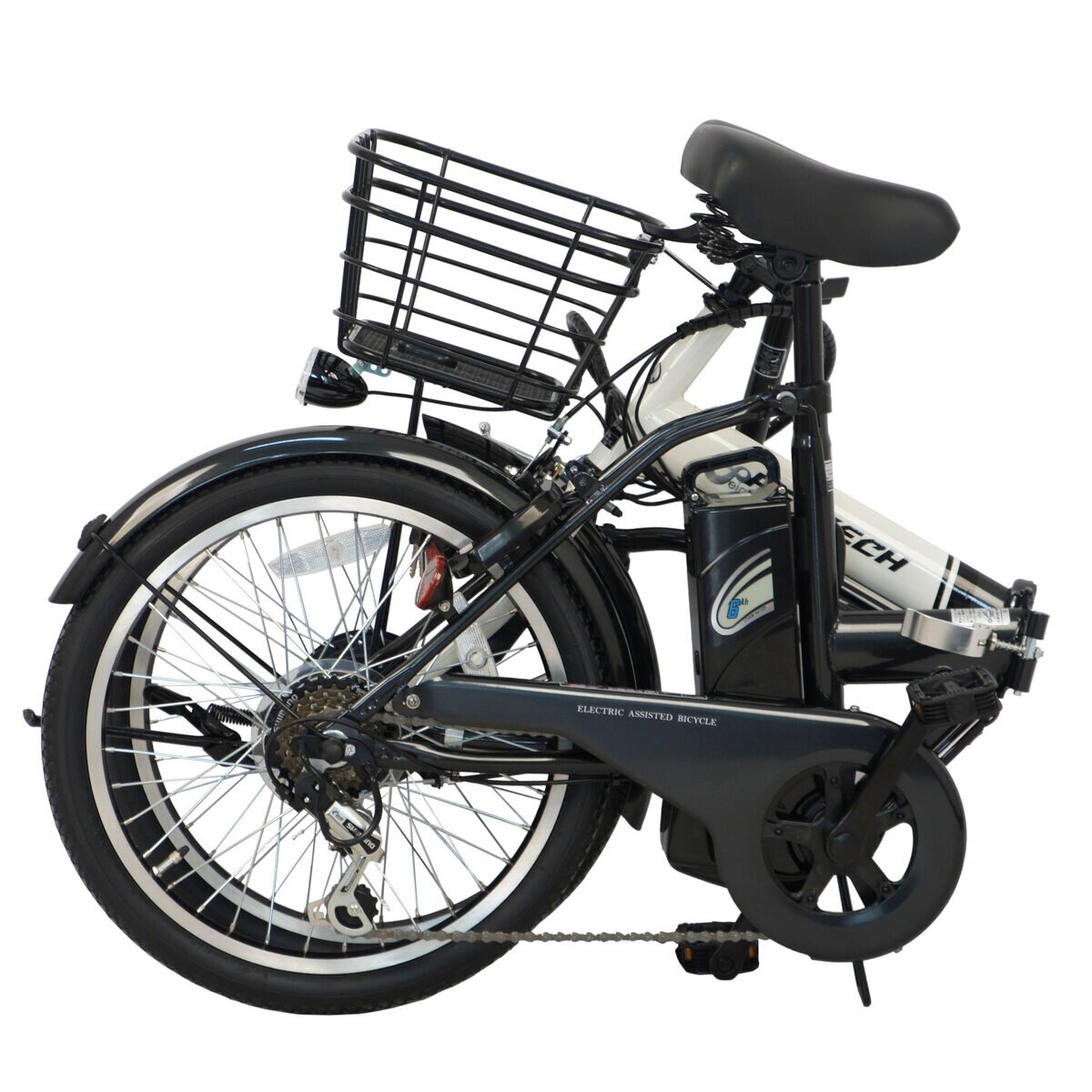 ペルテック 20インチ 折り畳み電動アシスト自転車 TDN-208L 8Ah