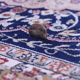 ウィルトン織りマット ベルミラ 50 x 80cm ネイビー