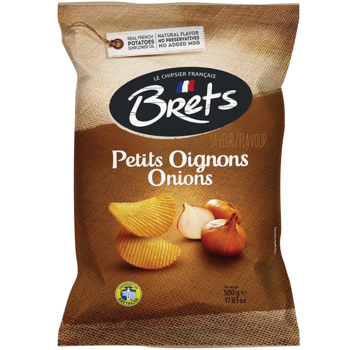 ブレッツ ポテトチップス オニオン味 500g