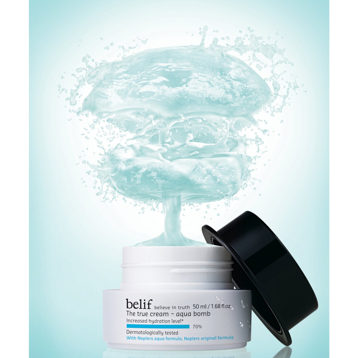 韓国コスメ Belif ビリフ ザ トゥルー クリーム アクア ボム The True Cream Aqua Bomb 75ml お得クーポン発行中