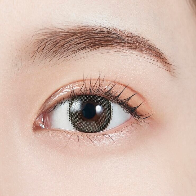 モラク ワンデー ダズルグレー 10枚入り 宮脇咲良イメージモデルカラコン 度なし (±0.00)