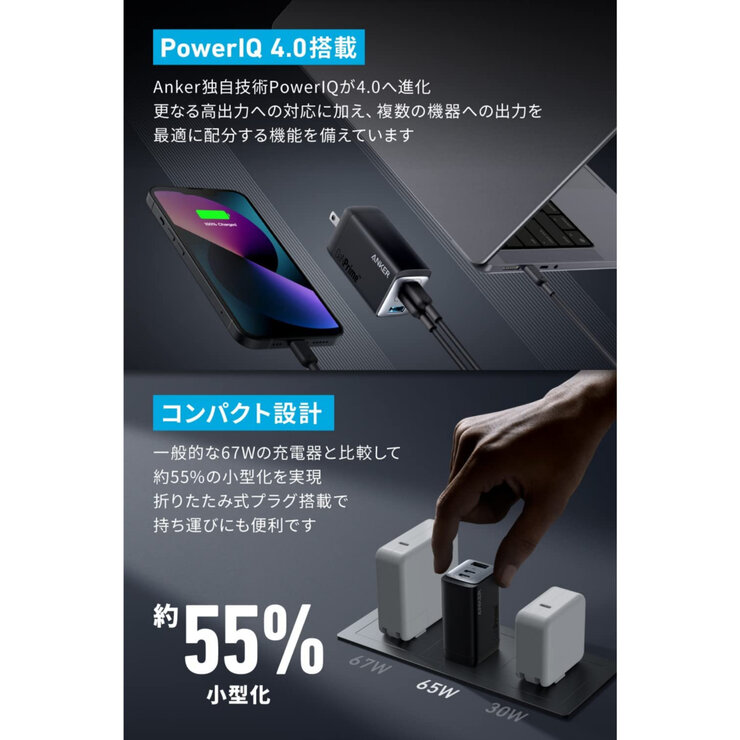Anker（アンカー）チャージャー & ケーブルセット B2668N11