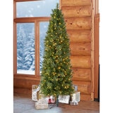 ブルーベニントン クリスマスツリー 高さ228センチ　LEDライト350球